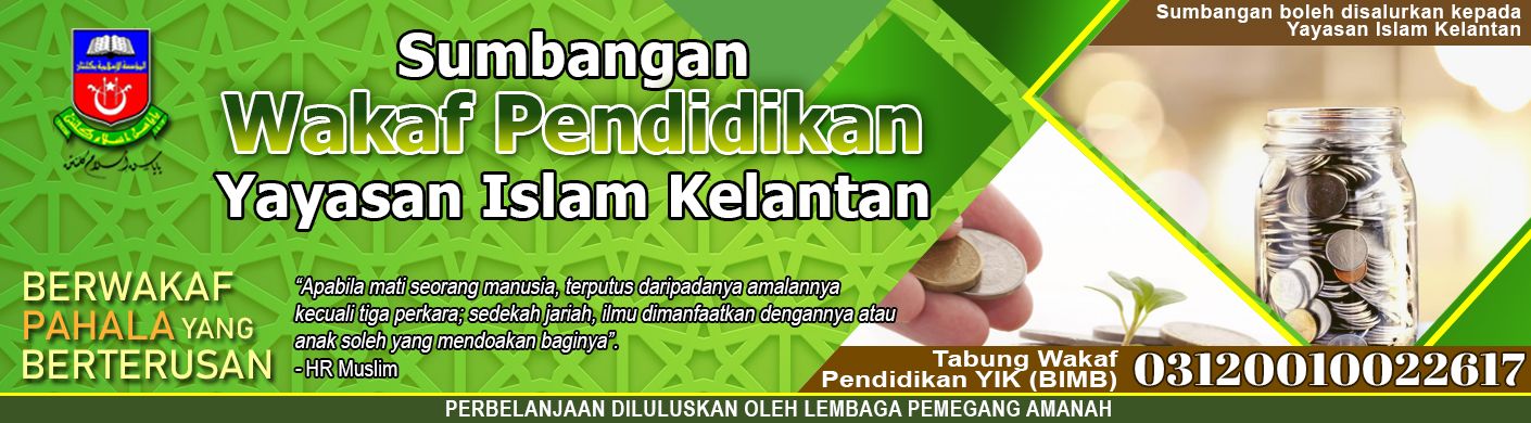 wakaf pendidikan yayasan islam kelantan